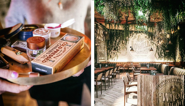 Кофешоп в Голливуде Кафе в Голливуде