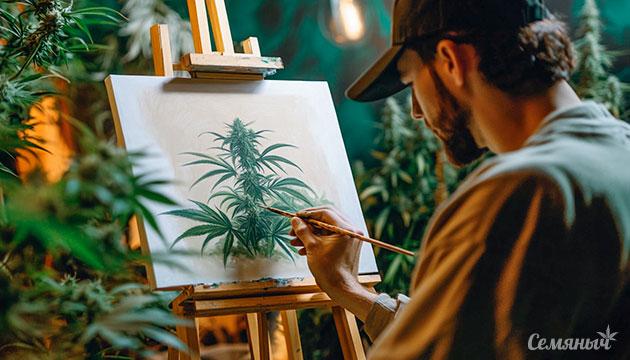 Как марихуана влияет на творческое мышление