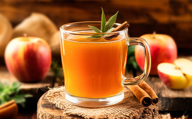 Рецепт яблочного сидра с каннабисом Яблочный сидр с марихуаной