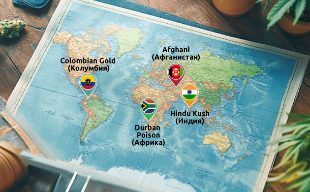 Ландрейсы конопли: основа генетики Характеристики ландрейсов каннабиса