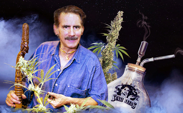 Создатель первого вапорайзера Билл Амато и первый вапорайзер