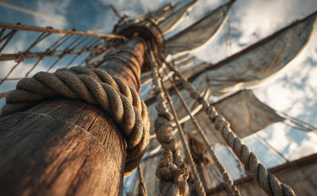 Конопля в мореплавании Канаты и паруса для кораблей