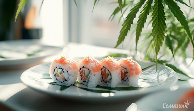 Канна-роллы: от экзотики к будням Канна-суши для яркого вечера