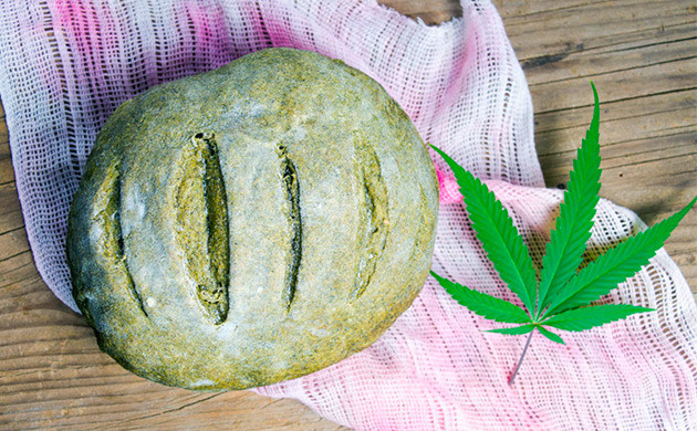 Хлеб из муки корней каннабиса Хлеб и конопля