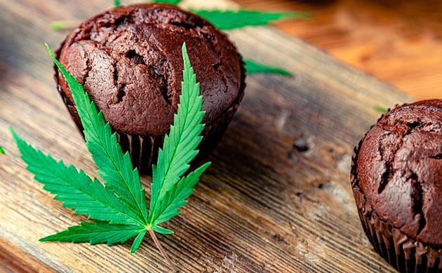 Конопляная выпечка Кексы с марихуаной