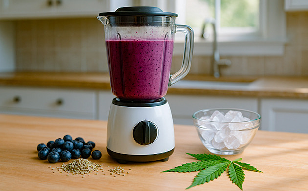 Мощный блендер для приготовления смузи Приготовление смузи