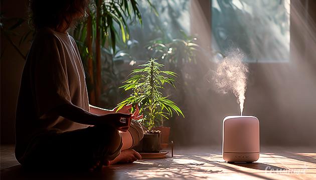 Совместное использование конопли и эфирных масел