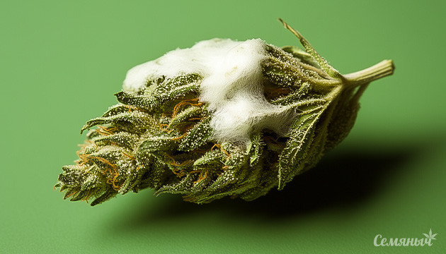 Плесень на соцветиях конопли Плесень: главная угроза грова