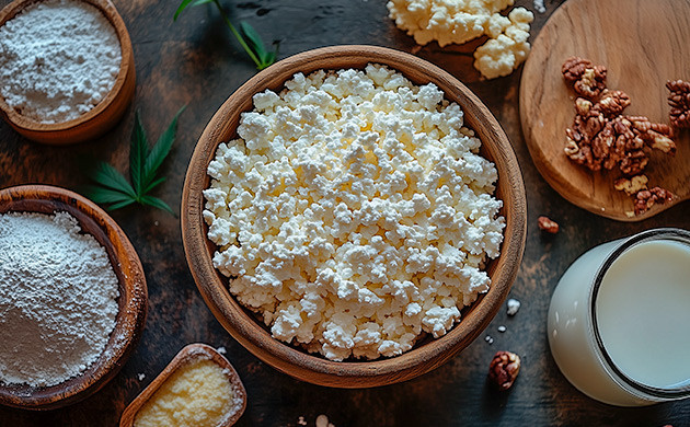 Ингредиенты для сливочной глазури с коноплей Секреты приготовления глазури с коноплей