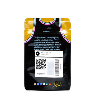 Семена сорта West Coast O.G. Auto fem (FastBuds)