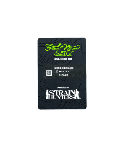 Семена конопли King’s Kush Auto в оригинальной упаковке