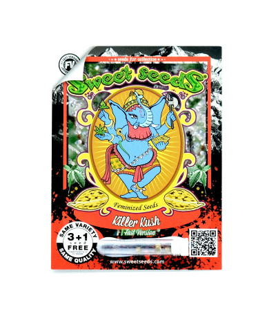 Семена сорта Killer Kush F1 Fast Version fem (Sweet Seeds)