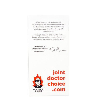 Семена сорта Doctor’s Choice #1 Auto fem