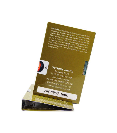 Семена конопли AK-47 от Serious Seeds