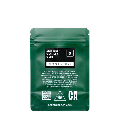Семена сорта Zkittlez × Gorilla Glue fem (7CH Seeds & Cali Buds Seeds)