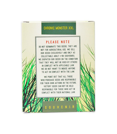 Семена сорта Chronic Monster XXL fem (Victory Seeds)