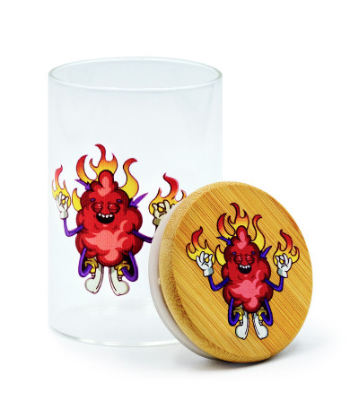 Баночка герметичная с принтом 7CH, большая