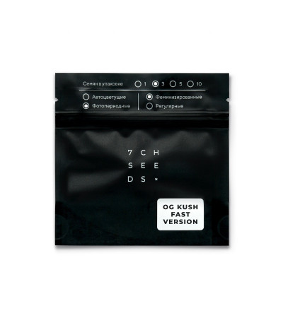 Семена сорт OG Kush Fast Version fem (Семяныч)