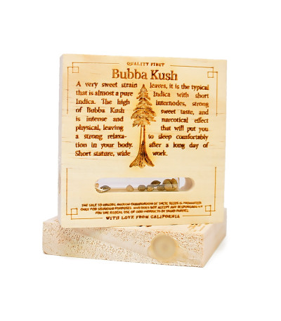 Семена сорта Bubba Kush reg (Humboldt Seeds)